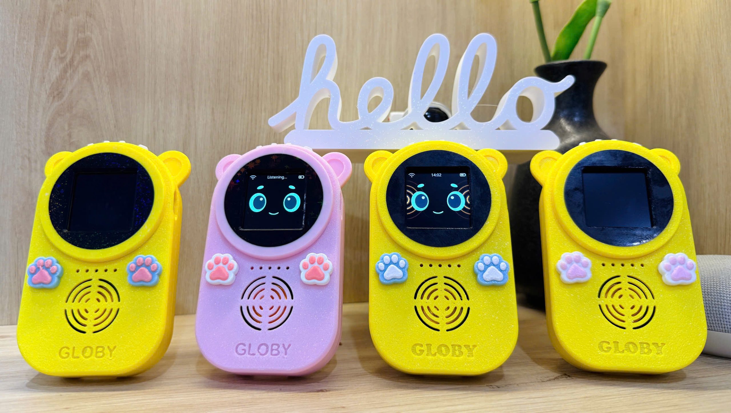 Globy Teddy Plus - Loa AI luyện nói ngoại ngữ