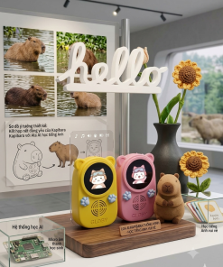 Globy Teddy Plus - Loa AI luyện nói ngoại ngữ